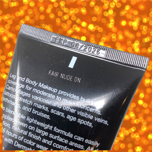 NEW Dermablend Professional Leg and Body Makeup Fair Nude 0N 3.4 oz SPF 25 2026 - Picture 3 of 4